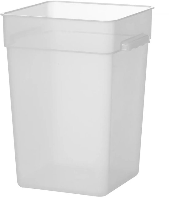 Conteneur de aliments HENDI 20 litres transparent sans BPA avec graduation empilable résistant au micro-ondes restauration