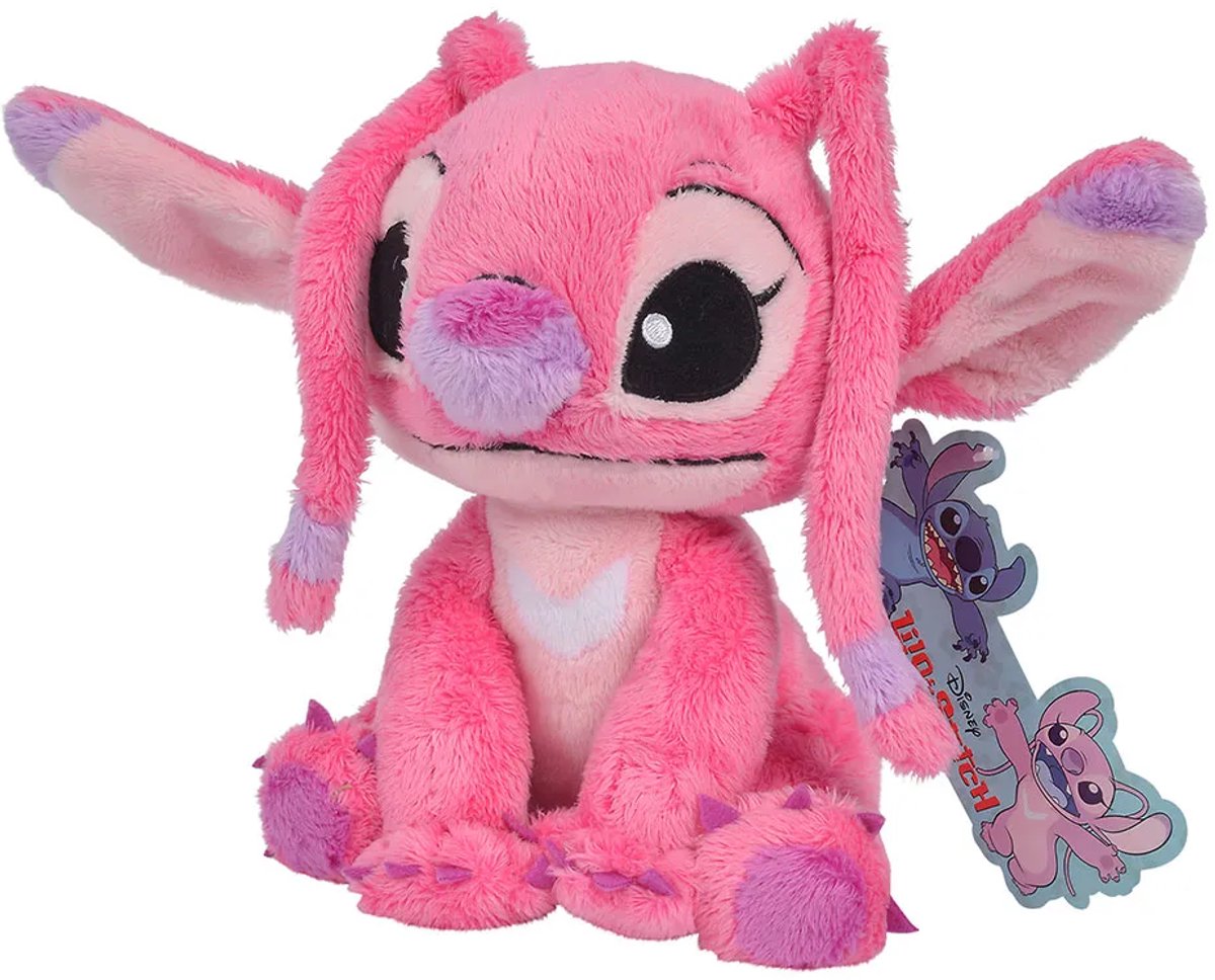 Disney - Lilo & Stitch - Angel - 17 cm - Pluche - Roze - Alle leeftijden - Knuffel — afbeelding 3