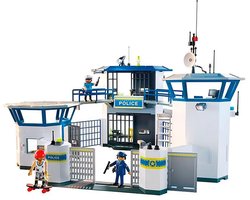 PLAYMOBIL Action Heroes - Politiecommandocentrum - Politiestuk speelgoed - Met speelfiguren & accessoires - 71873