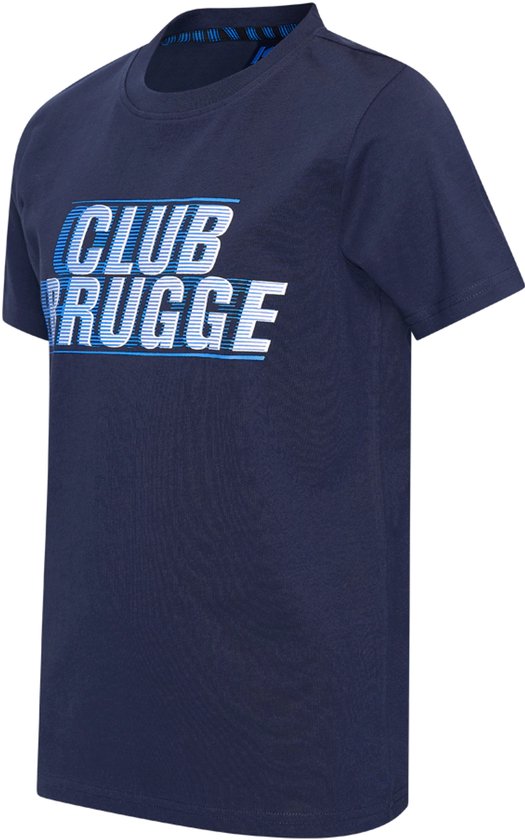 T-shirt Club Brugge enfant - taille 152 / 12 ans - Blauw - T-shirt Bruges enfant - Produit officiel du Club Brugge