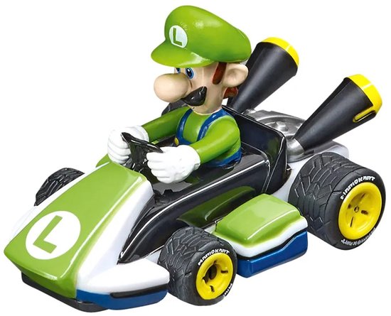 Carrera FIRST Speelgoedvoertuig - FIRST - Mario Kart(TM) - Luigi auto van Carrera — afbeelding 5