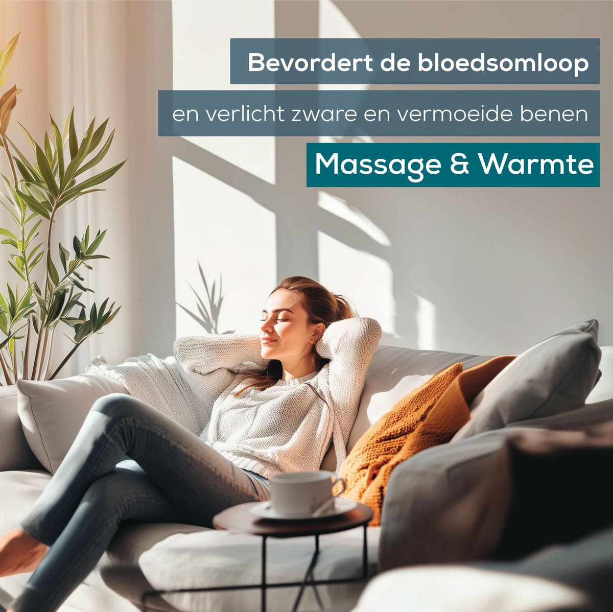 Beurer FM 28 Elektrische Voetenwarmer - Voetmassage apparaat & Warmtekussen voeten: 2-in-1 – 27 x 34 cm – Vibratiemassage – Kussen look in Zachte Ribstof – Geschikt tot Schoenmaat 43 – Automatische Uitschakeling – 3 Jaar Garantie — cadeau in Verzorging - foto 4