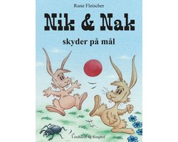 Nik og Nak skyder på mål
