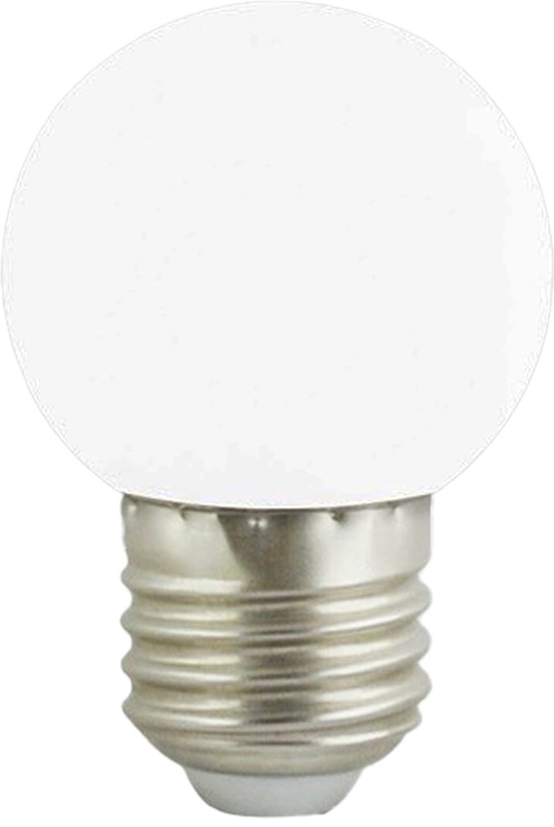 VITO LED Lamp G45 E27 - 2W (vervangt 15W) - 120lm - 6400K Koel Wit - 180-240V - Flikkervrij - Energiezuinig