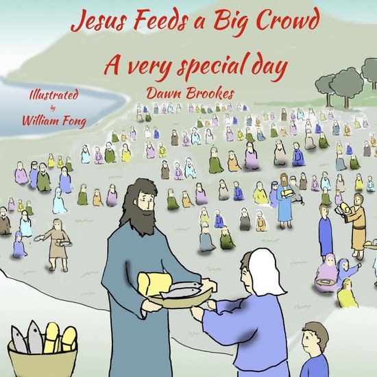 Jesus Feeds a Big Crowd - cover