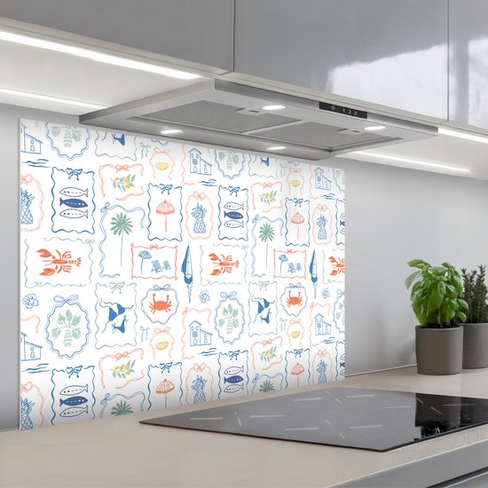 Dimex Zelfklevende Keuken Achterwand Empty Beach KL-180-090 Strand