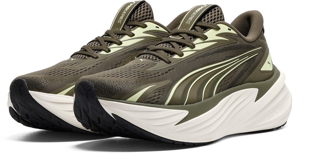 PUMA Maxima Pro Unisex Sportschoenen Loden -Apple Spritz Groen