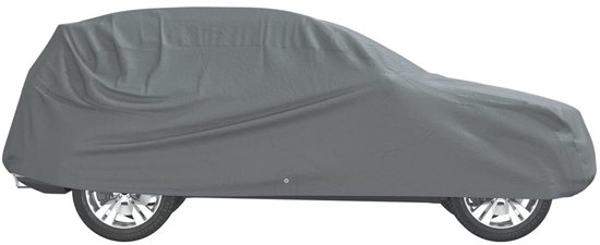 vidaXL - Housse de voiture - pour - SUV - L - non tissé - tissu - complet - gris