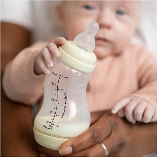 Difrax Natural Babyfles - 170 ml - Anti Koliek - 2 Stuks van Merkloos — afbeelding 5