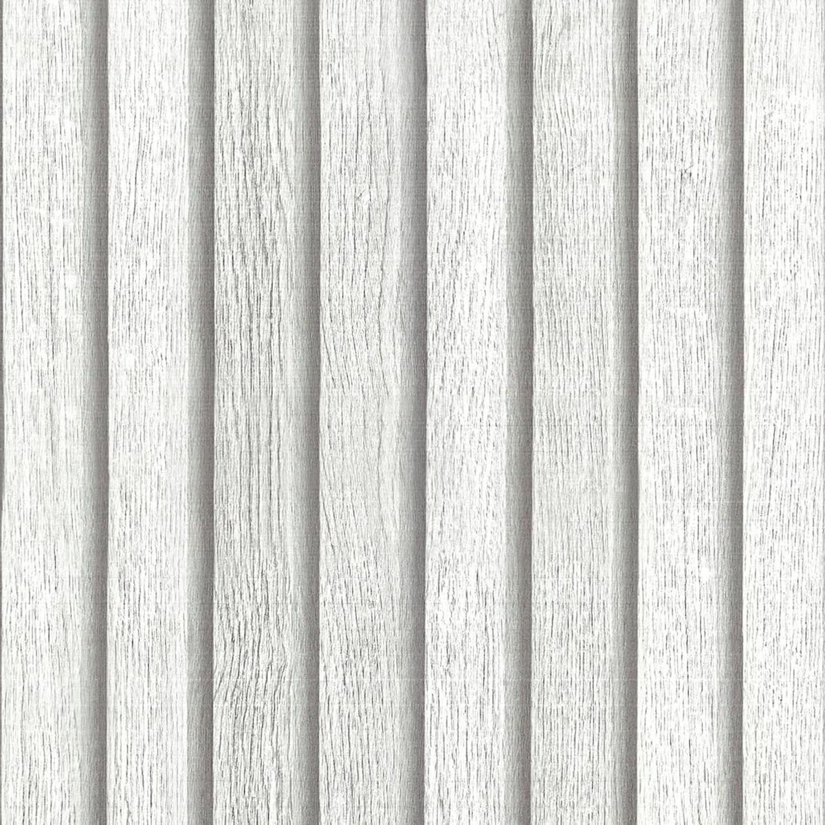 Provento - Zelfklevend Hout Design Behang Rol 40CMx10M voor Slaapkamer en Woonkamer - 3D Wandpanelen met Witte Plafond Optiek