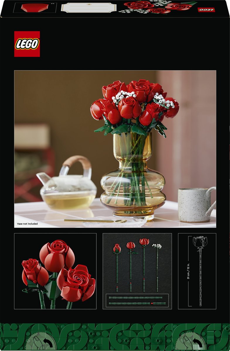 LEGO Icons Rozenboeket - Botanical Collection - 10328 — afbeelding 15
