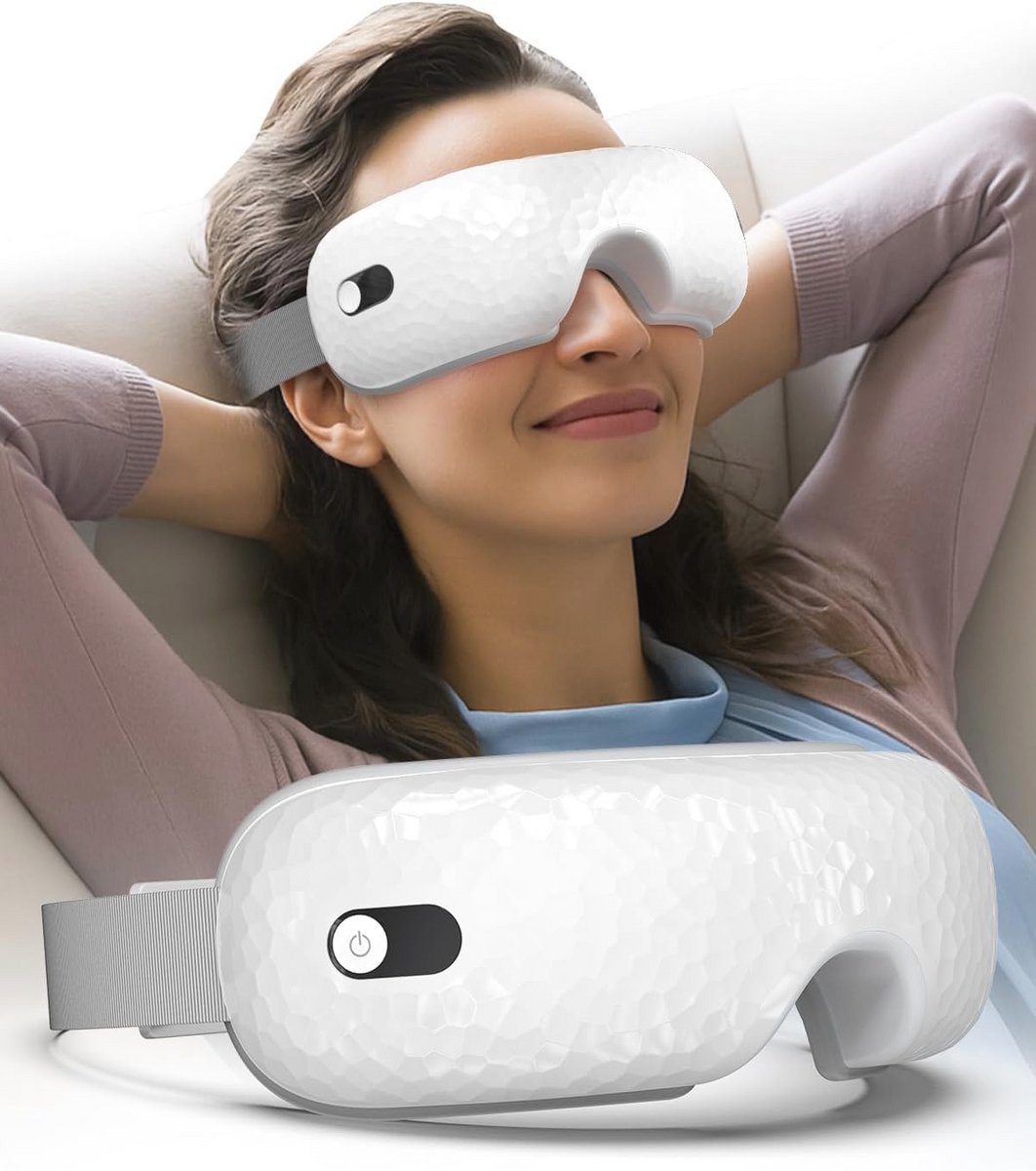 Oogmassageapparaat met warmte en bluetooth-muziek - Perfecte geschenken voor elke gelegenheid