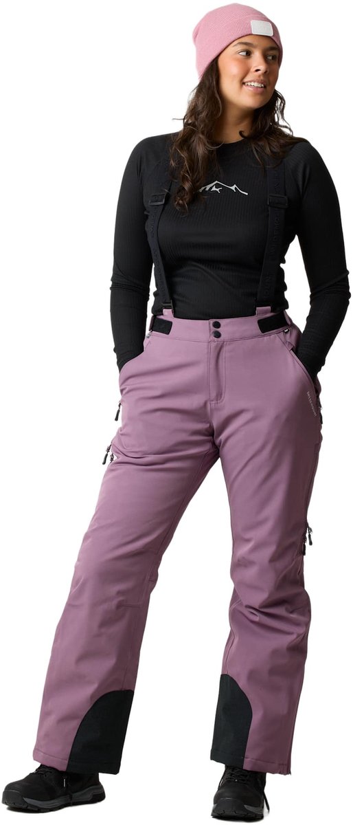 Swedemount Cervinia Ski Pants II – Ski broek voor dames Dk. Mauve