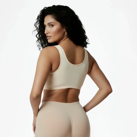 BH Push up femme fermeture devant - BH avec armatures - Taille M - Beige - BH Comfort - soutien-gorge post-opératoire - BH sans armatures - BH rembourré - BH -gorge invisible - Soutien- BH de maintien - Soutien-gorge femme