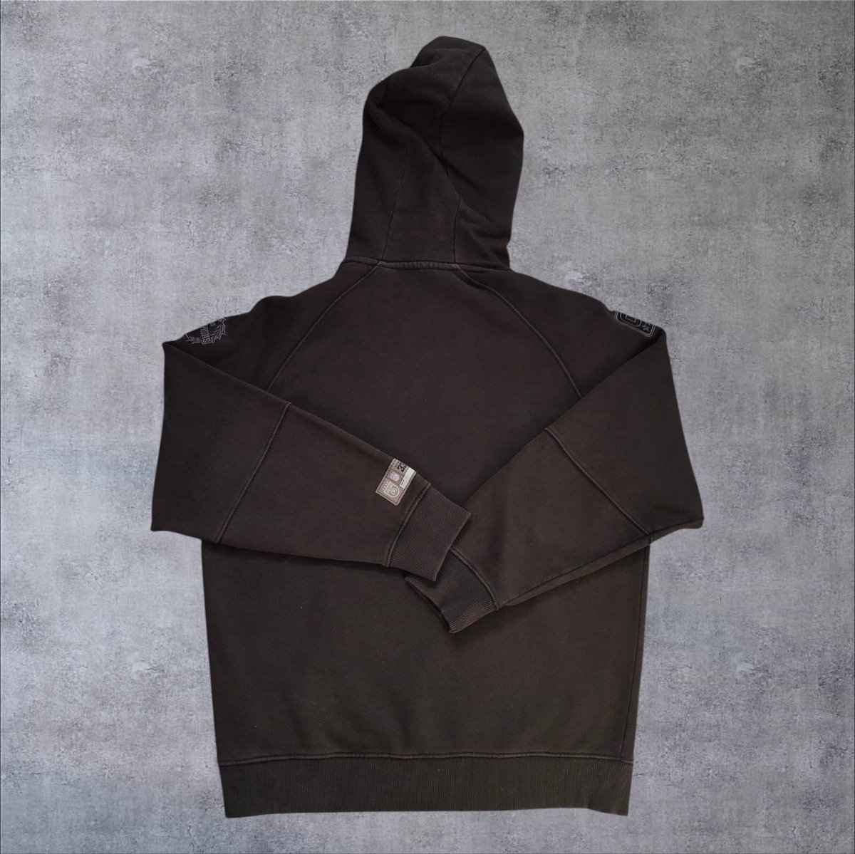 NFL x Balr Washed Box Hoodie Black Size M | bol