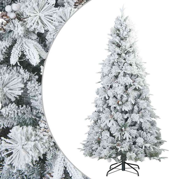 Kerstboom met sneeuw 90 cm - €10,95