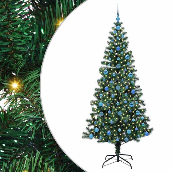Kerstboom met grondpin 1134 LED's warmwit 800 cm kopen