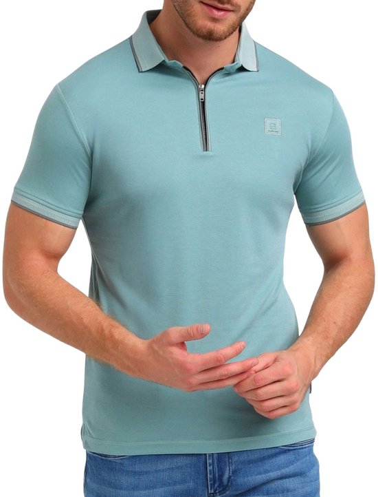 Gabbiano Premium Zipper Polo Heren - Maat XXL