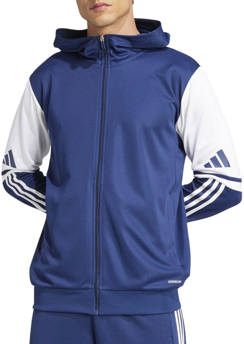 Adidas Squadra 25 Hooded Trainingsjas Heren - Maat L