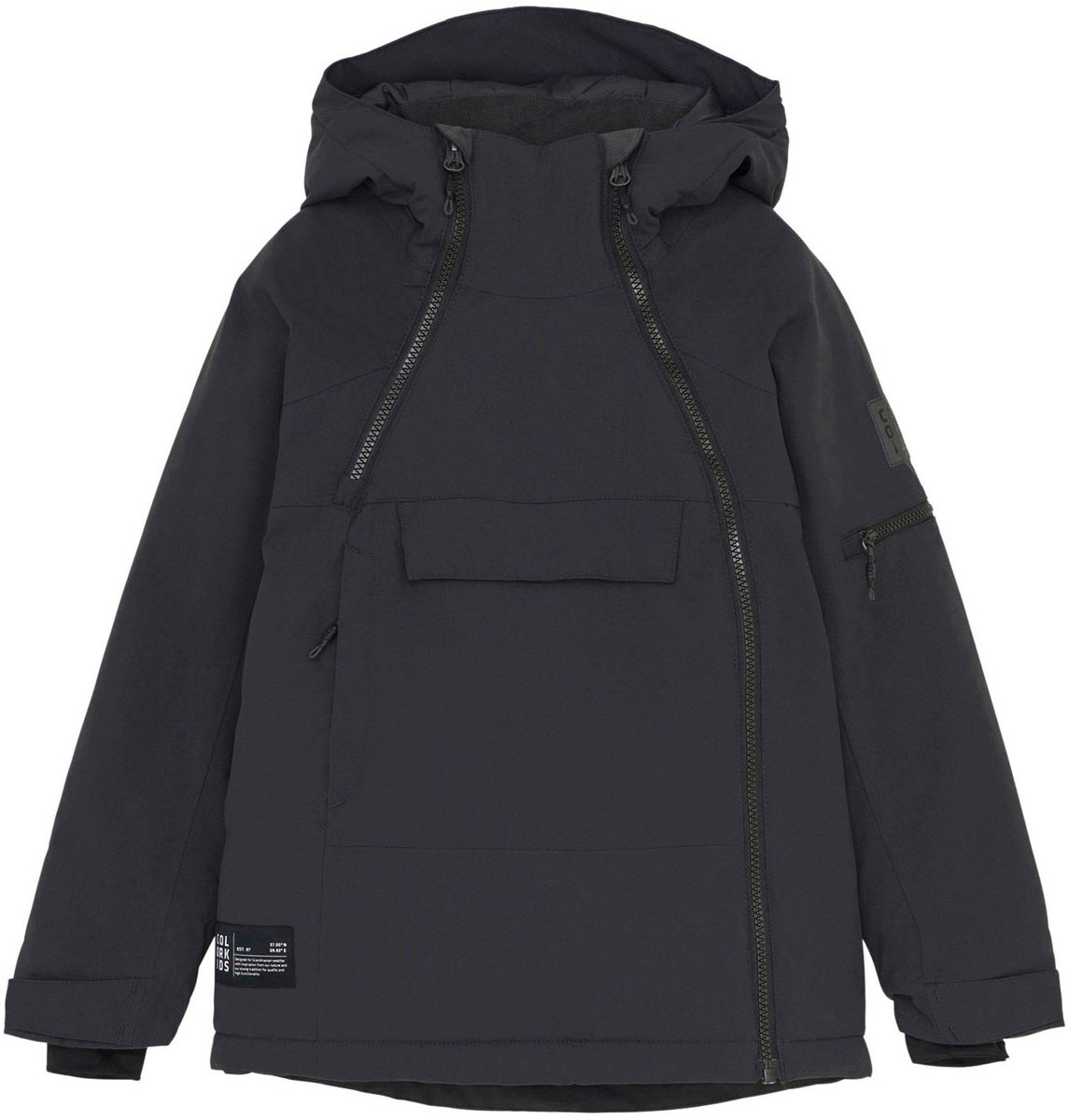 Color Kids Skijas Junior Zwart