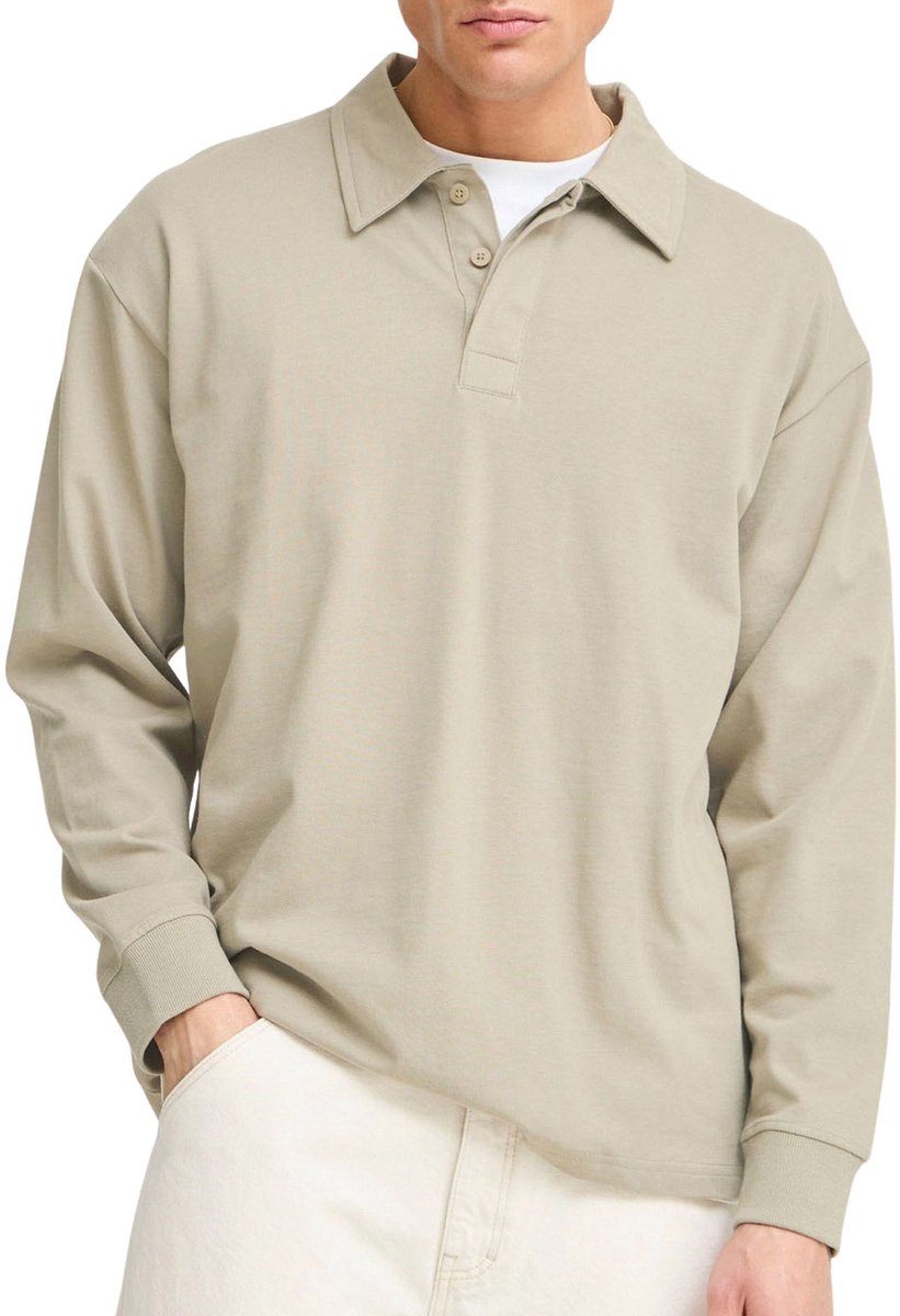 Solid Orwell LS Polo Heren - Maat S
