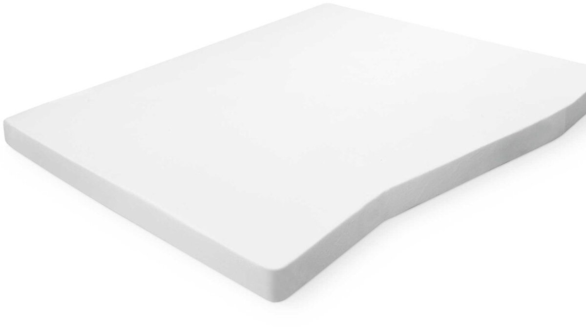 Walra Molton Hoeslaken - Molton 130/160x185/210 - 100% Katoen (BCI) - Wit