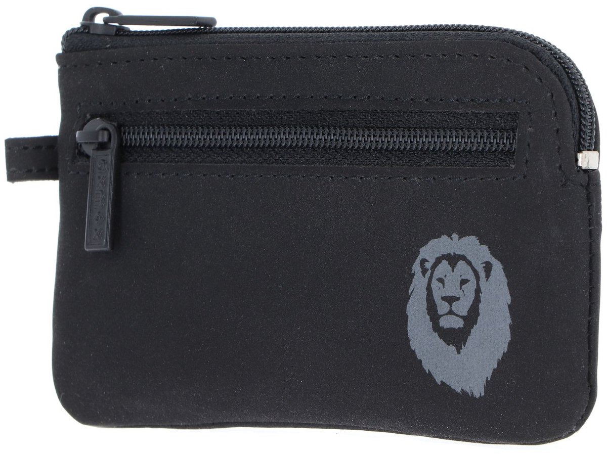 oxmox sleutelgeval New Cryptan Keyholder Freedom Lion Print Grey Black zwart