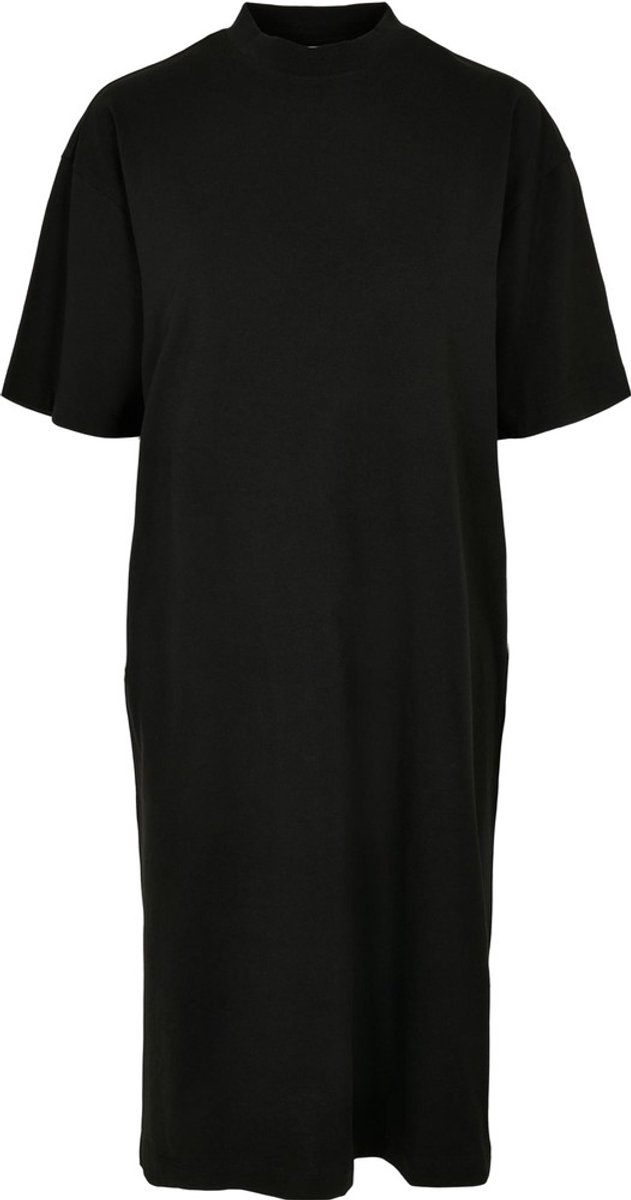 Urban Classics Organic Oversized Tee Lange jurk M Zwart