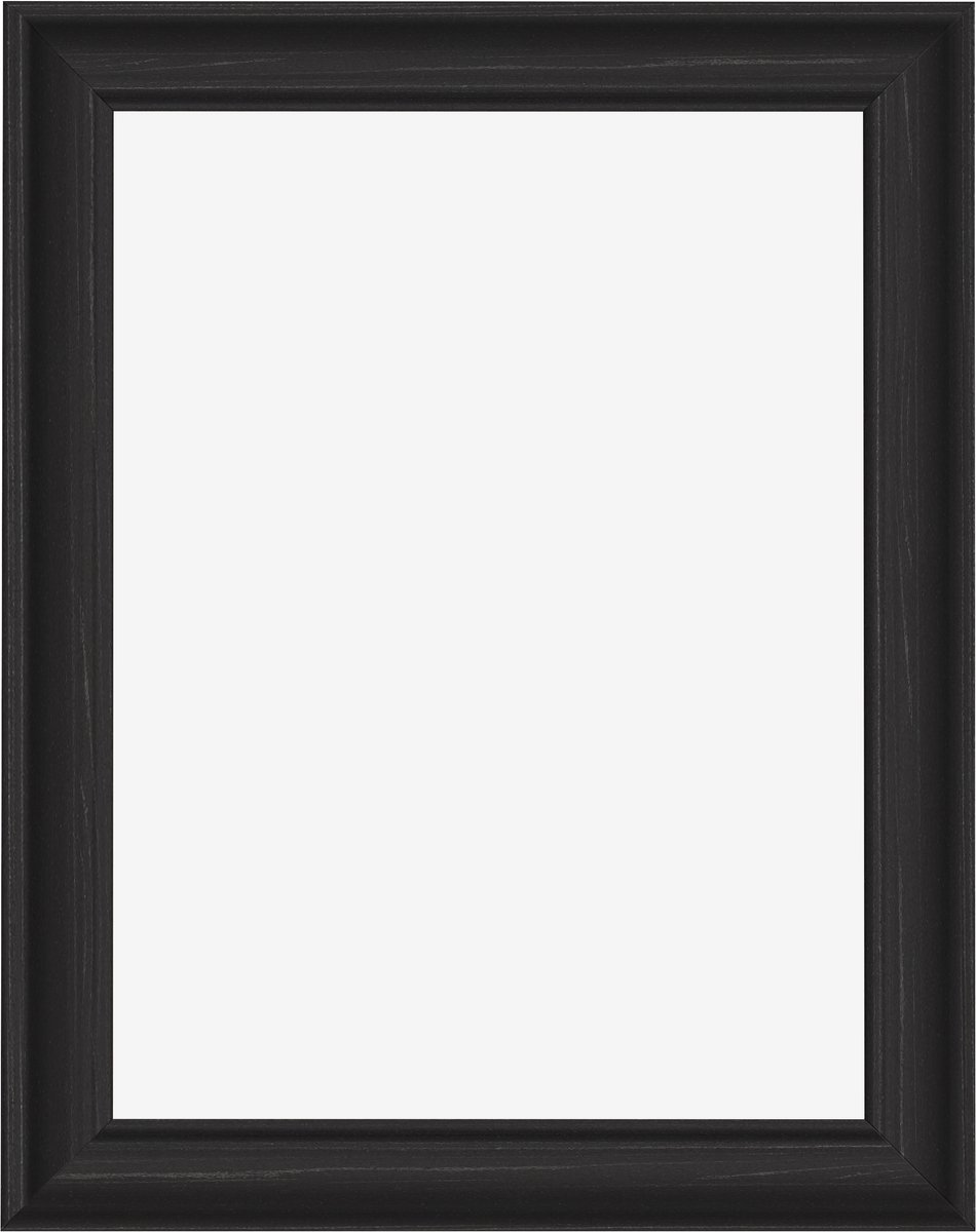 Dutch Frame Factory Fotolijst 60x84 cm - MDF - Zwart Houtnerf - Limburg