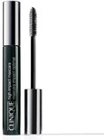 Donkergroene Clinique High Impact Mascara met zilveren dop en apart borsteltje.