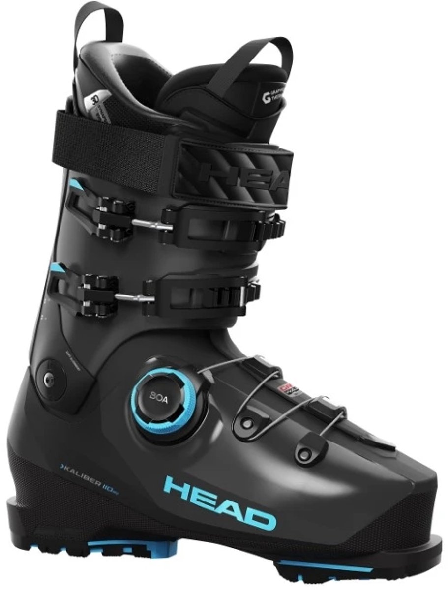 Head Kaliber 110 Mv Gw Boa Alpine Skischoenen 28.5 Man Vrouw Antraciet