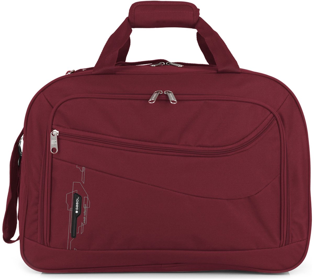 Gabol Week Eco Travel Bag burgoundy