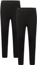 Koko Noko Meisjes 2-Pack Leggings - Zwart