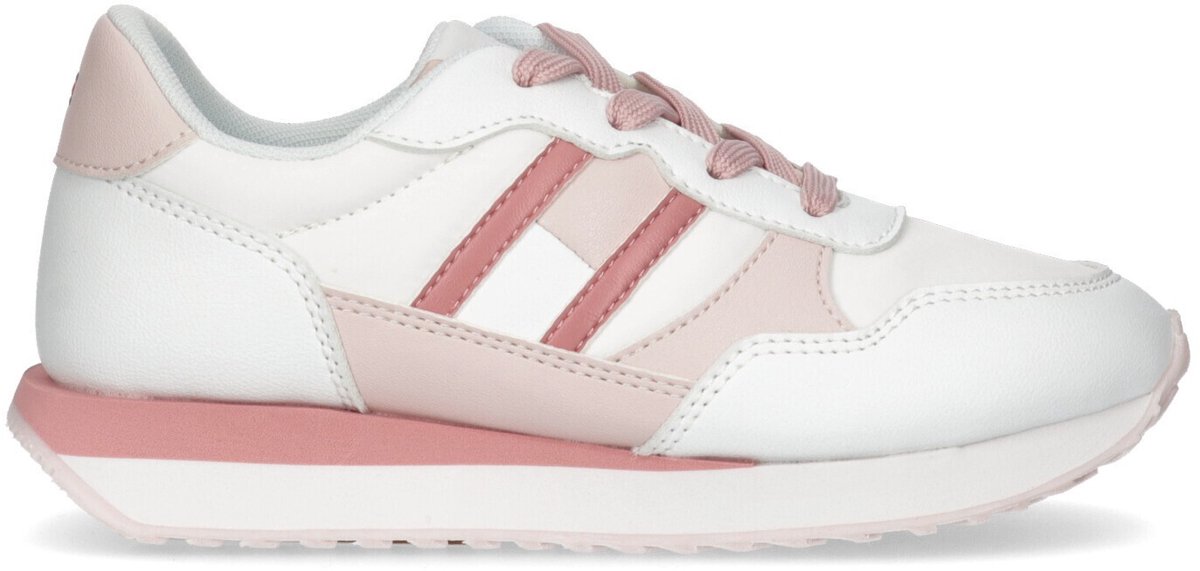 Tommy Hilfiger Flag Low wit/roze