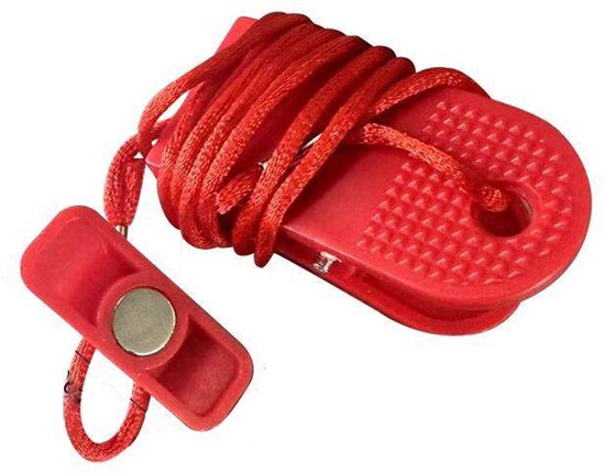 Foto: Loopbandmagnetische veiligheidssleutel geschikt voor de meeste loopbanden