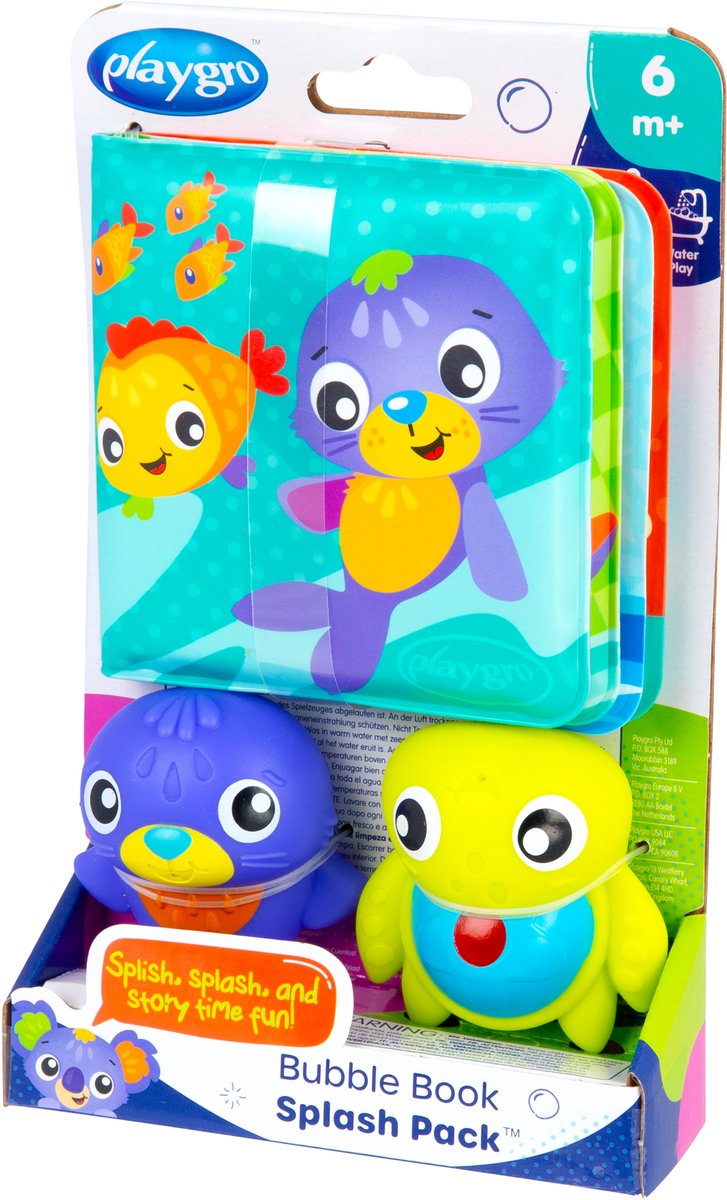 Playgro- Bubble Book splash book- Badspeelgoed - - Speelgoed Baby - Speelgoed 1 jaar - Baby Speelgoed - badspeelgoed - speelgoed bad - Baby badspeelgoed — afbeelding 3