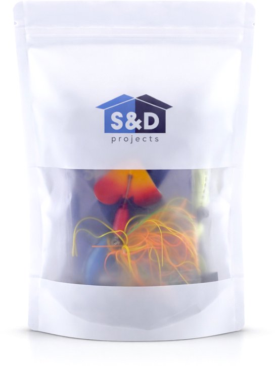 S&D - Buzzbait Set 6 Stuks - Spinnerbait Hart Kunstaas 19g - Voor Snoek, Baars, Roofvis & Forel van S&D — afbeelding 5