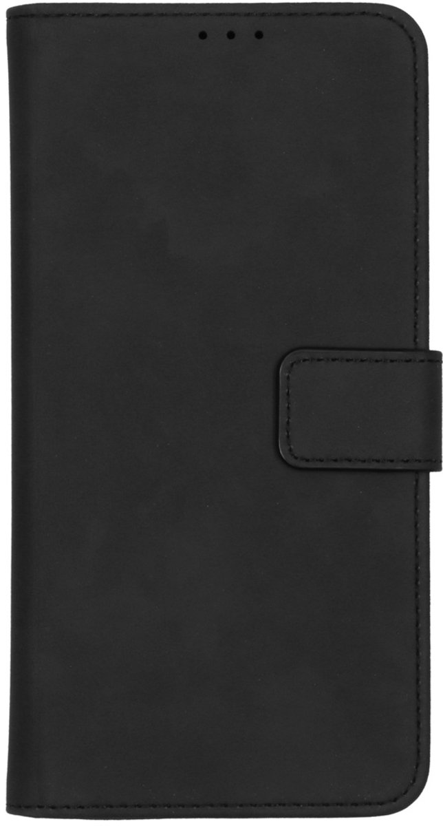 imoshion Hoesje - Geschikt voor Apple iPhone 12 Pro / 12 - Uitneembare 2-in-1 Luxe Bookcase - Zwart