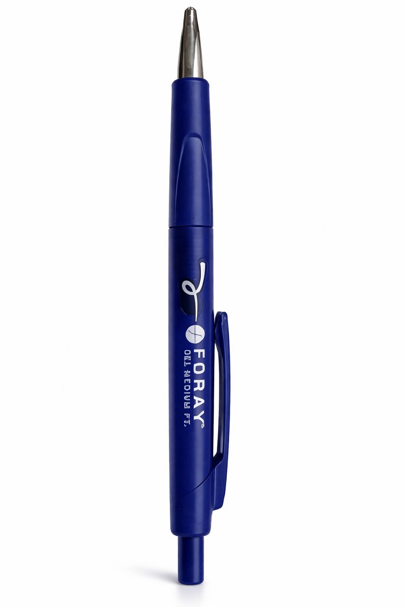 Foray - Intrekbare Gelpennen Blauw - 0.4 mm - 12 stuks - Brede Grip