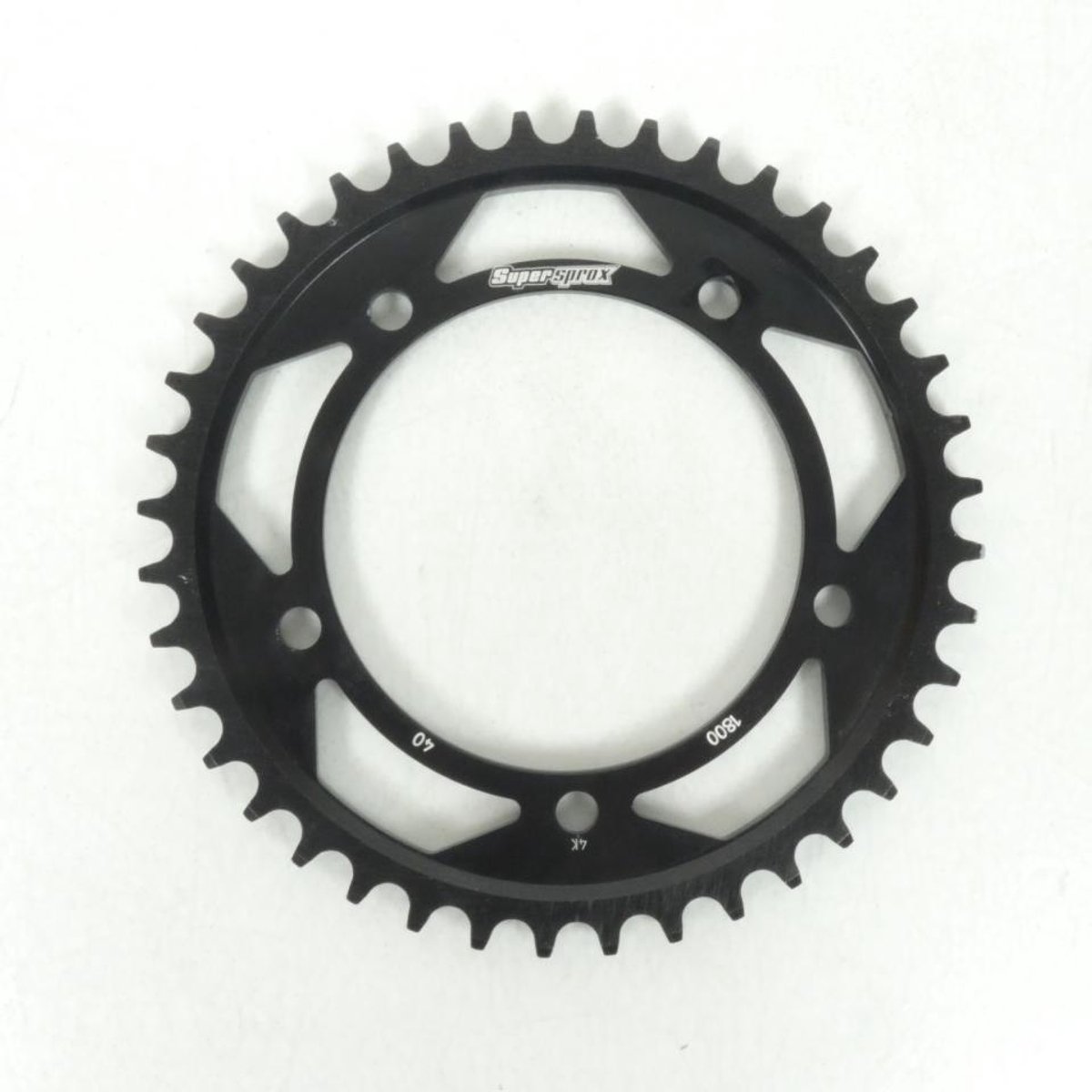 Couronne transmission SUPERSPROX pour moto Suzuki 1340 Hayabusa RFE-1800:40-BLK