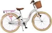 Volare Blossom Kinderfiets - Meisjes - 24 inch - Wit - 3 Versnellingen