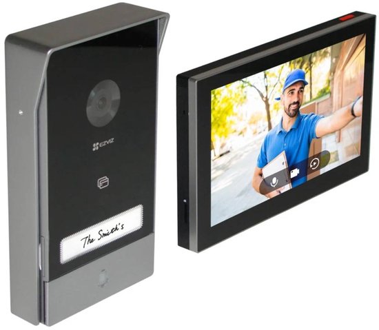 EZVIZ HP7 IP-camera - 2K Video intercom met touch monitor
