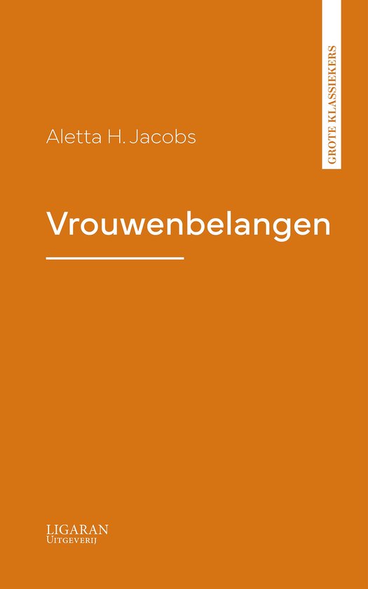 Vrouwenbelangen - cover