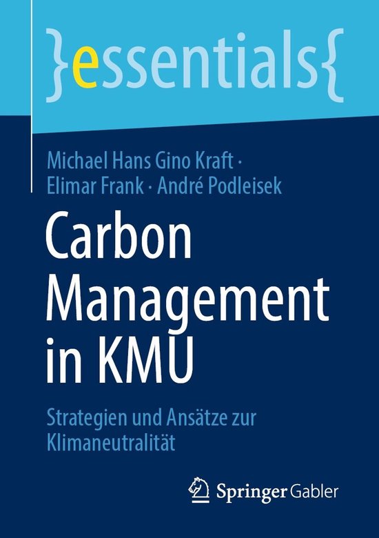 Business and Economics (German Language) - Carbon Management ... - cover