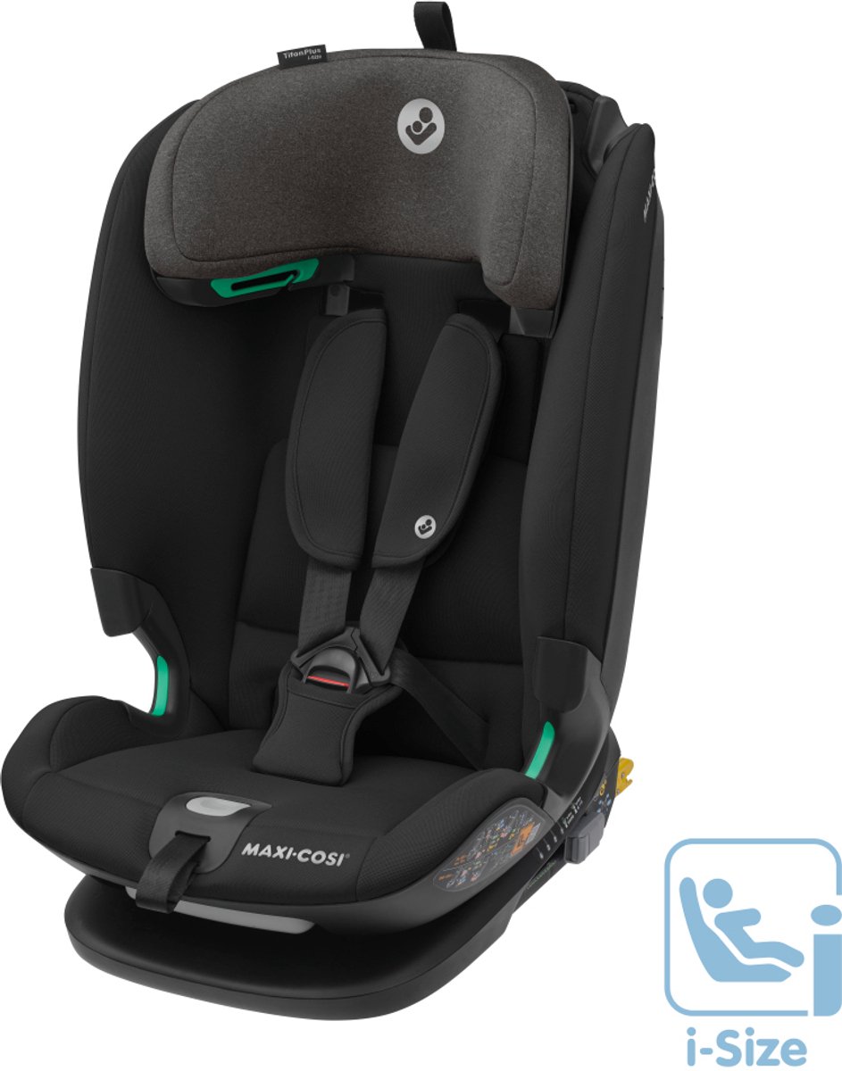 Maxi-Cosi Titan Plus i-Size Autostoeltje - Authentic Black - Vanaf ca. 15 maanden tot 12 jaar – foto 7