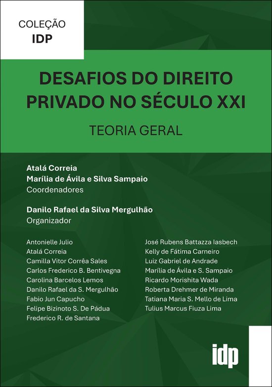Coleção IDP 1 - Desafios do direito privado do século XXI - cover