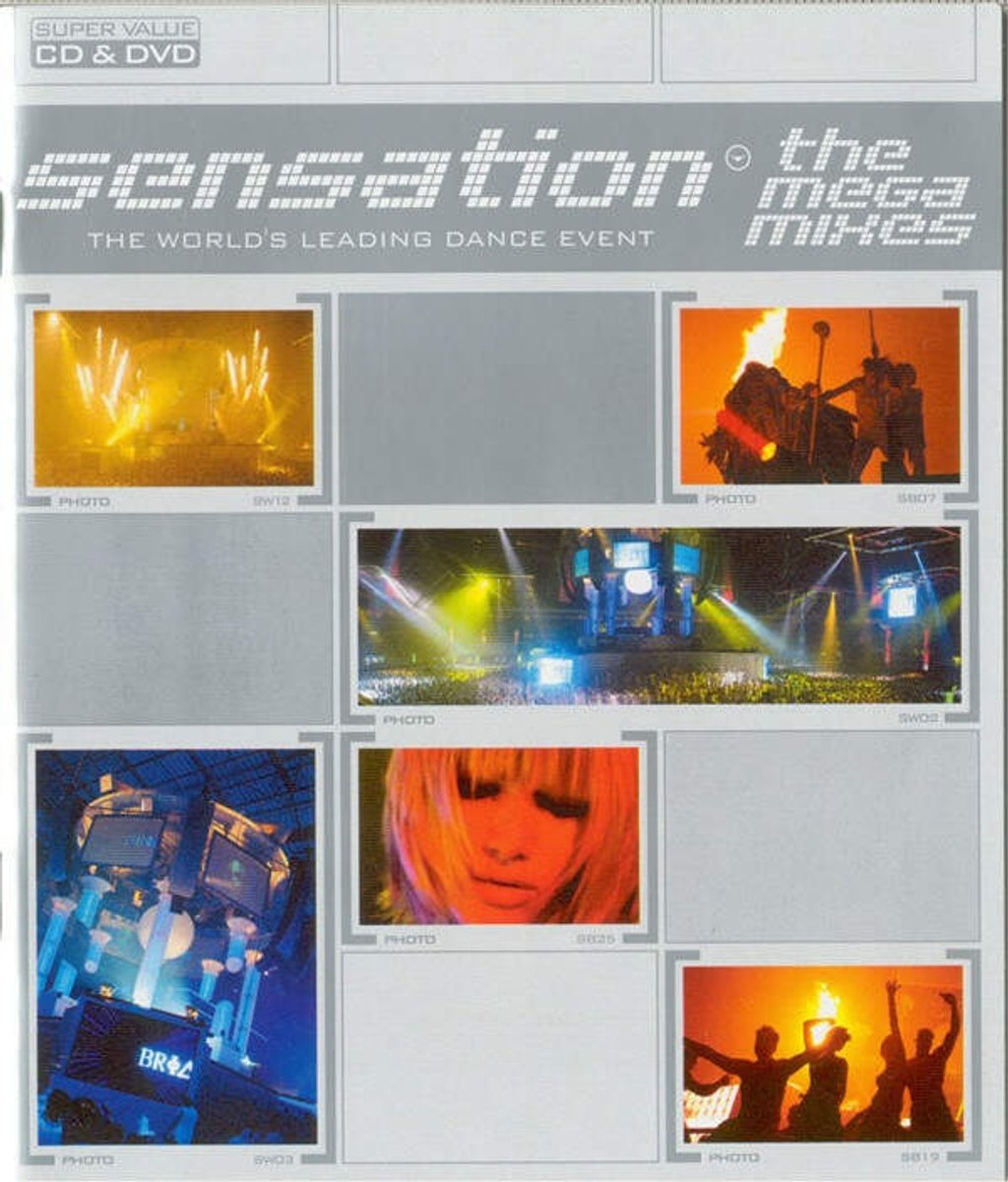 Sensation- Megamixes (+Dvd