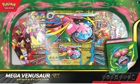 Pokémon Mega Evolution Mega Venusaur EX Premium Collection