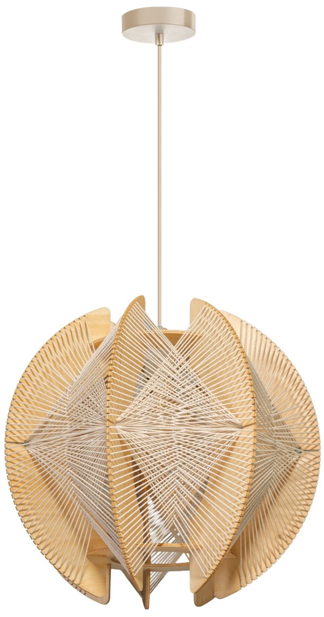 ETH Jessica Hanglamp 1x E27 Max 60W dia. 50cm 2.5m kabel Naturel