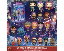 Kerst Blind Box Devil Kpop Demon Hunter KDH Premium Adventskalender 2025, Heks Jacht Team Acryl Hanger Speelgoed Cadeau